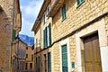 Siesta in a main street in Soller, Majorca, Spain