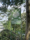 The Muster Point sign is a sign for gathering people in case of danger in a factory.