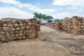 Solomon gate in Tel Hazor National Park