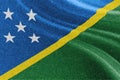 Solomon Islands glitter flag, national flag, glittering flag