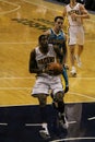 Solomon Jones Indiana Pacers attempting a dunk