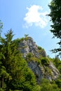 Solomon stones. Landscape in Poiana Brasov. Carpathian