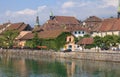 Solothurn cityscape Royalty Free Stock Photo