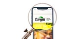 SOLOTHURN, SWITZERLAND - NOVEMBER 11, 2018: Cargill logo displayed on a modern smartphone