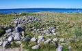The Solovki, ancient stone labyrinths against the White Sea