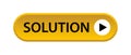 Solution button Royalty Free Stock Photo