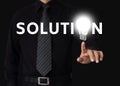 Solution concept Royalty Free Stock Photo