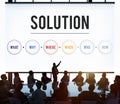 Solution Problem Solving Share Ideas Concept Royalty Free Stock Photo