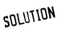 Solution rubber stamp