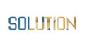 Solution Text Icon for Problem Solving and Answers, vector design Generative AI Royalty Free Stock Photo