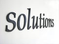 Solutions Royalty Free Stock Photo