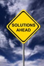 Solutions ahead Royalty Free Stock Photo