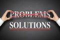 Solutions concept Royalty Free Stock Photo