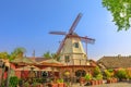 Old Windmill in Solvang Royalty Free Stock Photo