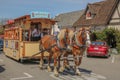 Cart with Horses Solvang Danish Style City