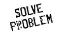 Solve Problem rubber stamp