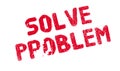 Solve Problem rubber stamp