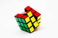 Solved Rubik's Cube Royalty Free Stock Photo