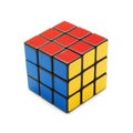 Solved rubik's cube Royalty Free Stock Photo