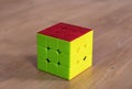 Solved rubik 3x3 three sides