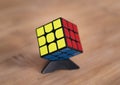 Solved rubik 3x3 three sides