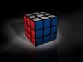 Solved rubki's cube Royalty Free Stock Photo