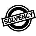 Solvency black stamp