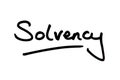 Solvency Royalty Free Stock Photo