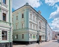 Solyanka street, Buturlin-Golokhvastovoi mansion, former profitable house of the Russian Life Insurance Society, 18th century