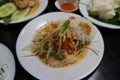 Som-Tam,papaya salad Thai food Royalty Free Stock Photo