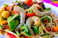 Som Tam Seafood Spicy Papaya Salad