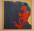 SoMa: SFMoMA - Andy Warhol\'s Self Portrait, San Francisco, United States of America.