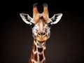 Ai Generated illustration Wildlife Concept of Somali Giraffe