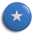 Somalia Flag Round Badge Icon