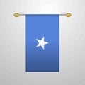Somalia hanging Flag