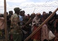 Somalia Hunger Refugee Camp Royalty Free Stock Photo