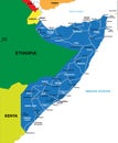 Somalia map