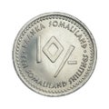 Somaliland 10 shillings coin, 2006Twins