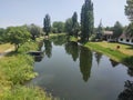 Sombor Great Backa canal summertime 2021 year