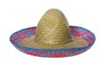 Sombrero Hat Isolated Royalty Free Stock Photo