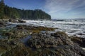 Sombrio Beach, Juan de Fuca Trail, Vancouver Island, British Col Royalty Free Stock Photo
