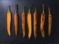 Some Baked Carrots (selective focus)