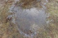 Some beautiful scene of the famous Mirror Lake of Yosemite Royalty Free Stock Photo