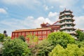 Some building of Eight Trigram Mountains Buddha Landscape Royalty Free Stock Photo