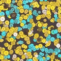 some buttons texture background seamless