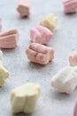 Some colorful marshmallows