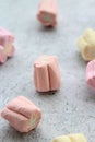 Some colorful marshmallows