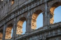 Some Colossseum's windows, Rome, Italy