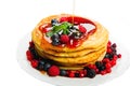 Some delicious Pancakes with berries