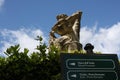 Some details of the Boboli Gardens in Florence, Italy